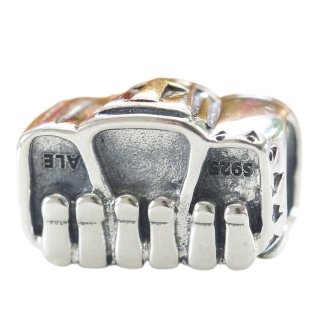 Pandora Three Wise Men Nativity Charm Two Tone 14K Gold ALE 925 Sterling Silver - Picture 3 of 8